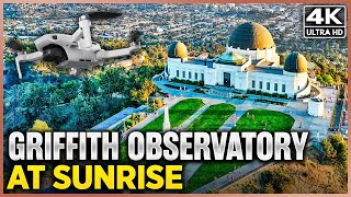 EPIC 4K Sunrise at Griffith Observatory in Los Angeles California USA [upl. by Ellednek567]