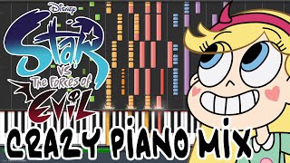 Crazy Piano STAR VS THE FORCES OF EVIL THEME [upl. by Eterg]