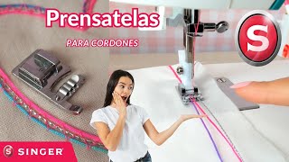 Prensatelas para Cordones SINGER  Singer Oficial COD 57722 [upl. by Lucania790]