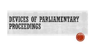 Parliament tamil part 4question hour zero hour motion resolution no confidence motion [upl. by Rairb721]