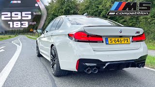 2024 BMW M5 Competition  Acceleration Sound amp Autobahn POV [upl. by Aitnohs]