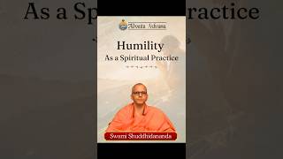 Humility as a Spiritual Practice  Swami Shuddhidananda [upl. by Akahs218]