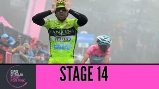 Giro dItalia 2013 Tappa  Stage 14 Official Highlights [upl. by Enowtna]