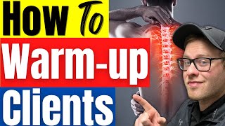 How To Warm Up Personal Training Clients  Free Google Sheets Trainer Form Included [upl. by Lowis]