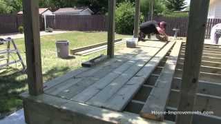 How To Build A Deck  3 Decking PostsBorderDecking [upl. by Leeban]