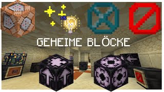 Die GEHEIMEN Blöcke in Minecraft Java  Veonevar [upl. by Noillimaxam]