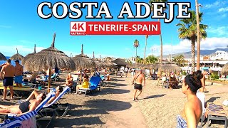 TENERIFE  COSTA ADEJE  See the Actual Appearance in Different Places ☀️ 4K Walk ● January 2024 [upl. by Ahcirt]