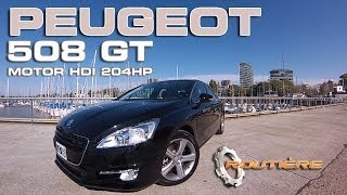 Peugeot 508 GT 2014 motor HDI de 204 hp Test  Routière  Pgm 255 [upl. by Cykana351]