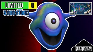 FREE LIMITED  HOW TO GET THE MOON MUSIC BLUE ALIEN HEAD COLDPLAY IN STARVING ARTISTS ROBLOX [upl. by Anigroeg]