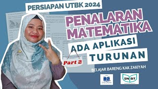 Part 2  Soal Asli UTBK 2023 Penalaran Matematika  Bangun Ruang TurunanDiferensial Perbandingan [upl. by Odlavso]