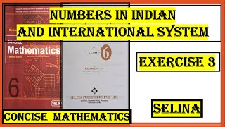 NUMBERS IN INDIAN AND INTERNATIONAL SYSTEMS EXERCISE 3 [upl. by Norym]