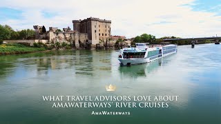 What Travel Advisors Love About AmaWaterways River Cruises [upl. by Kwarteng]