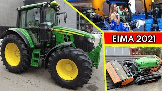 EIMA 2021  Il MEGLIO della FIERA AGRICOLA [upl. by Sirhc]