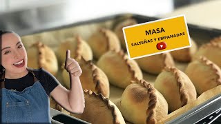 MASA PARA EMPANADA  SALTEÑA 🇧🇴 DOUGH RECIPE 57 [upl. by Millan211]