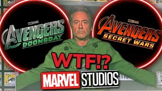 Avengers Doomsday Announced Robert Downey Jr Is Doctor Doom Comic Con Panel [upl. by Howenstein312]