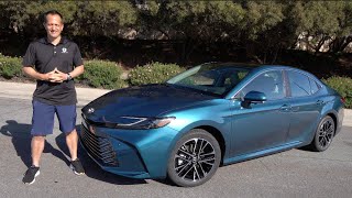 Is the 2025 Toyota Camry XLE a BETTER luxury midsize sedan than a Lexus ES 300h [upl. by Walke]