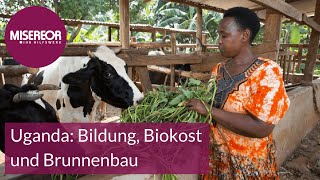 Uganda quotBildung Biokost und Brunnenbauquot [upl. by Tanney]