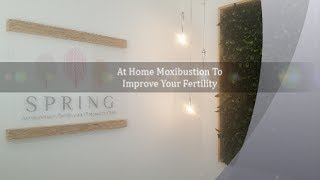 Fertility At Home Moxibustion for Fertility Video Demonstration [upl. by Roselyn]