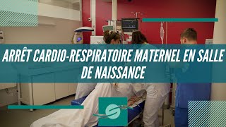 Arrêt cardiorespiratoire maternel en salle de naissance [upl. by Bartosch698]