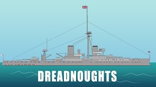 First World War tech Dreadnoughts [upl. by Llehsar]