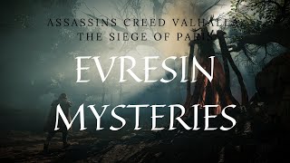 Assassins Creed Valhalla  Siege of Paris  Evresin Mysteries Locations Guide with Timestamps [upl. by Oletta]