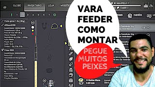 COMO MONTAR E PESCAR VARA FEEDER FISHING PLANET [upl. by Pax]