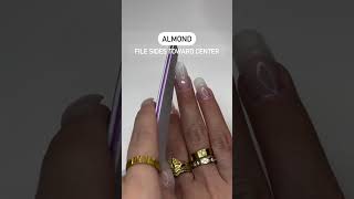 How To Shape Nails 4 Ways 🌟 [upl. by Boykins689]