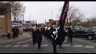 Castleford Remembrance Sunday10th November 2024 [upl. by Amsab]