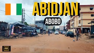 Abidjan tour dans Abobo les sous quartiers [upl. by Chaddie249]