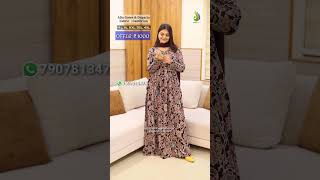 Offer Sale Alia cut kurta  alia cut dress online trending shopping [upl. by Hazaki]