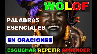 Palabras Esenciales Wolof en Oraciones Aprender Wolof en contexto [upl. by Assille171]