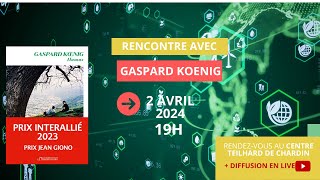 Rencontre avec Gaspard Koenig [upl. by Assillam]