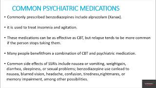 7 Overview of Common Psychiatric Medications [upl. by Trilley]