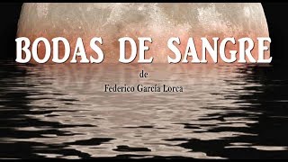 BODAS DE SANGRE  FEDERICO GARCÍA LORCA resumen y reseña [upl. by Neehsuan86]