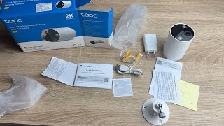 TPLink Tapo TC82 Smart Wireless Wireless IndoorOutdoor Sicherheitskamera IP66 wetterfest weiß [upl. by Soneson]