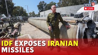 Israel Vs Iran Live  IsraelIran Conflict Israel Shares Photo Of Iran Missiles Remnants  N18G [upl. by Mickie]