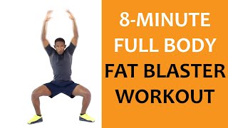 8Minute Full Body Fat Blaster Workout for Beginners [upl. by Malorie]