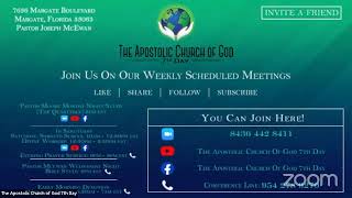 The Apostolic Church of God 7th Day  June 29 2024  Singspiration [upl. by Tilla717]