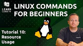 Linux Commands for Beginners 10  Checking Resource Usage [upl. by Ilke589]