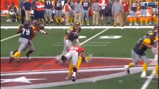 Mike Bercovici Takes Huge Hit From Shaan Washington  AAF Highlights [upl. by Anavoj]