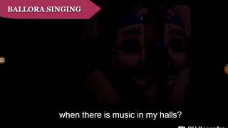 Ballora singing her song  lyrics also at desc [upl. by Trellas]