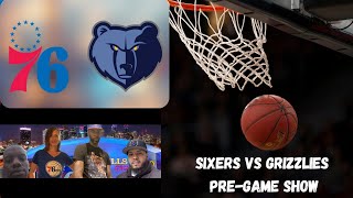 SIXERS VS GRIZZLIES PREGAME SHOW [upl. by Nilrak]