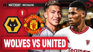 Wolves 34 Manchester United  LIVE STREAM WatchAlong  Premier League [upl. by Zoubek307]