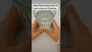 rituel abondance pleine lune du 25 janvier 2024 [upl. by Gomar]