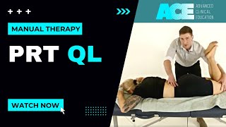 Positional Release Technique PRT for Quadratus Lumborum [upl. by Ayokal]