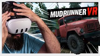 🤯BRUTAL EXPERIENCIA con MUDRUNNER VR para META QUEST 3 y Quest 2 [upl. by Whitby]