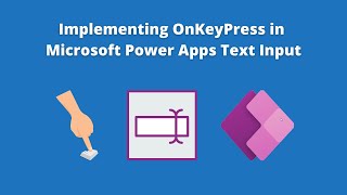 How to implement onKeyDown or onKeyPress behaviour in a PowerApps Text Input [upl. by Herstein]