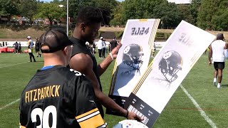 Pittsburgh Steelers fans MakeAWish moment with George Pickens [upl. by Simonsen]