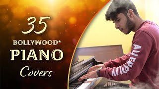 35 Melodious Bollywood Piano Covers by Rishabh Syal [upl. by Oniuqa]