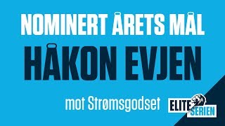 HÅKON EVJEN mot Strømsgodset  Nominert ÅRETS MÅL  Eliteserien 2019 [upl. by Ahsital157]